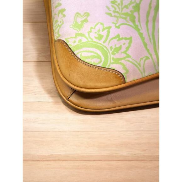 Vintage Coach 8913 Girlie Floral Twill Hobo & Matching Wristlet - Picture 13 of 15